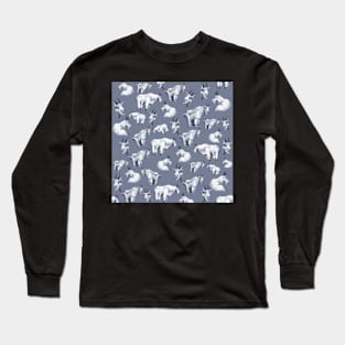 Mountain goats trio Long Sleeve T-Shirt